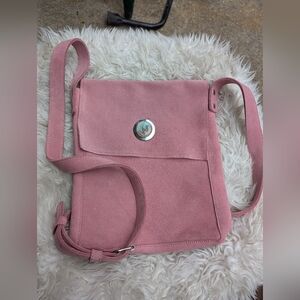 Pink Leather Crossbody Bag Made by Julieta Miro Brand new